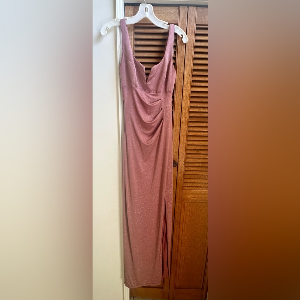Le Chateau Size Small Pink Sparkly Gown